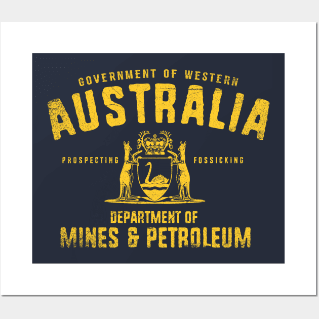 Western Australia Dept. of Mines and Petroleum Wall Art by MindsparkCreative